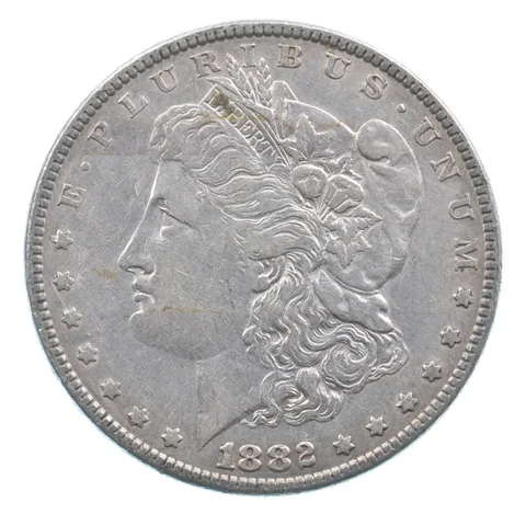 Better 1882 Morgan Silver Dollar - 90% US Coin - Nice Coin *573