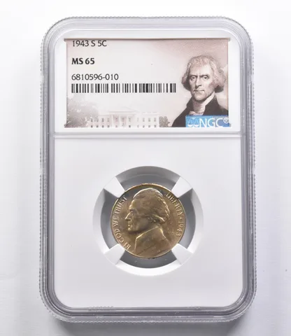 MS65 1943-S Jefferson Nickel NGC *2992