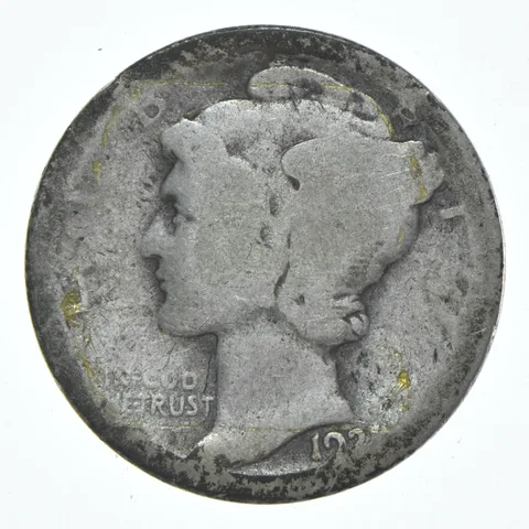 1921 Mercury Dime *6177