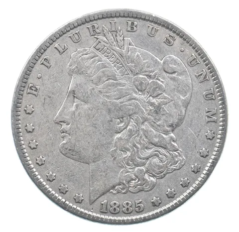 Better 1885 Morgan Silver Dollar - 90% US Coin - Nice Coin *585