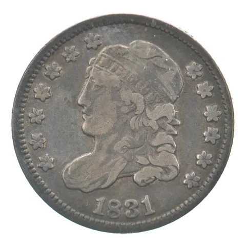 1831 Capped Bust Half Dime Beautiful Tone a7551