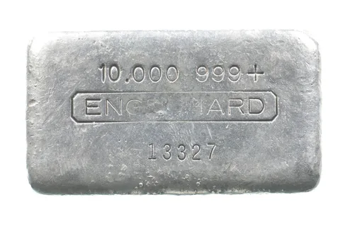 10 Oz Silver Bar Engelhard *1995
