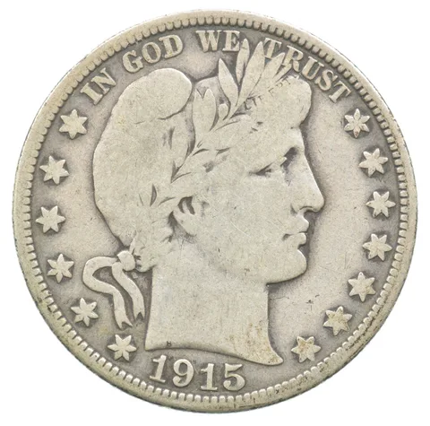 1915-D Barber Half Dollar *8875