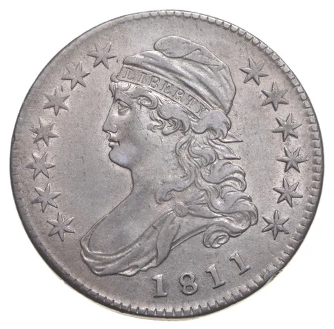 1811 Capped Bust Half Dollar a3800