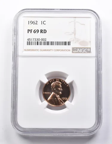 PF69 1962 Lincoln Memorial Cent NGC *6777