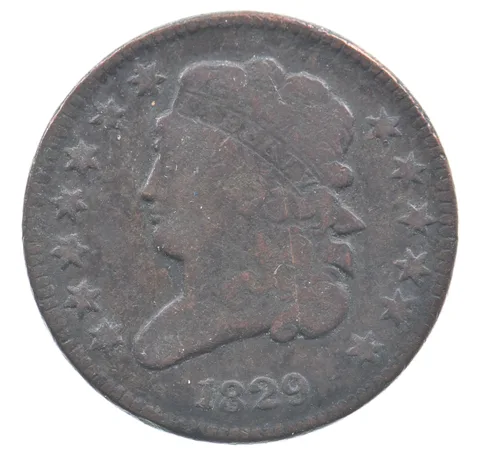 1829 Classic Head Half Cent *9078