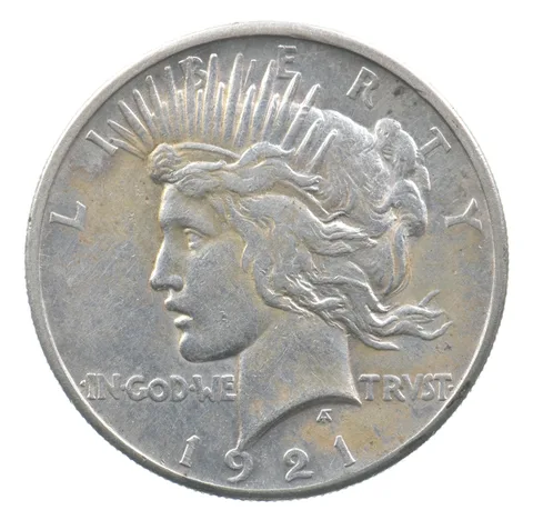 1921 Peace Silver Dollar High Relief *4019