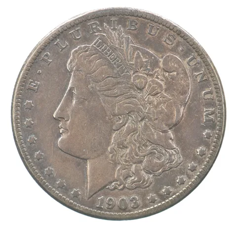 1903-S Morgan Silver Dollar Beautiful Tone *7581
