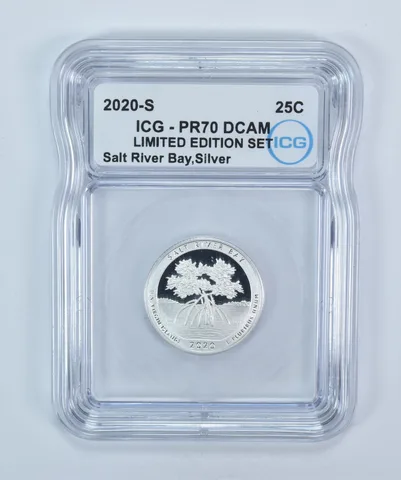 2020-S Washington Quarter ATB Salt River Bay Limited Edition PR70 DCAM ICG