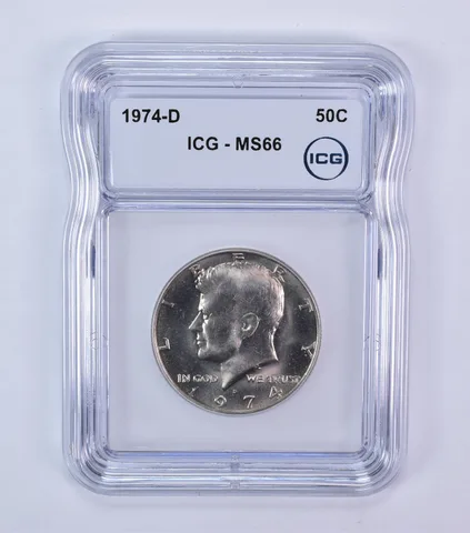 1974-D Kennedy Half Dollar MS66 ICG