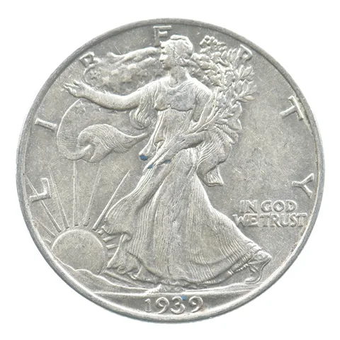 1939 Walking Liberty Half Dollar *3592