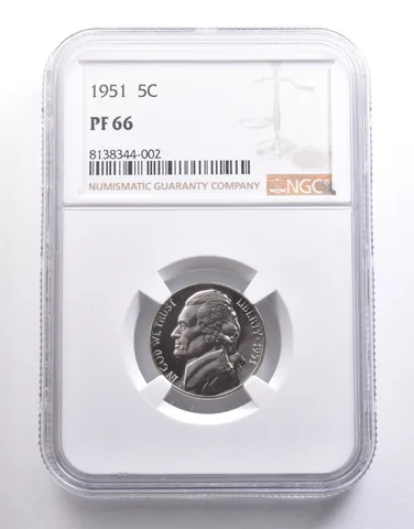 1951 Jefferson Nickel PF66 NGC DDO FS-101 *6641