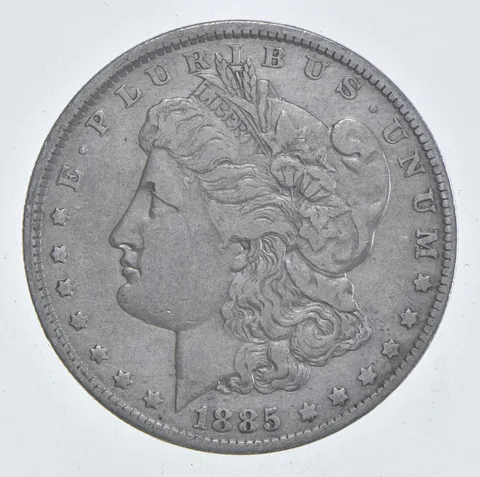Early - 1885-O Morgan Silver Dollar - 90% US Coin *829