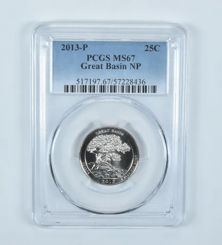 2013-P Washington Quarter ATB Great Basin MS67 PCGS
