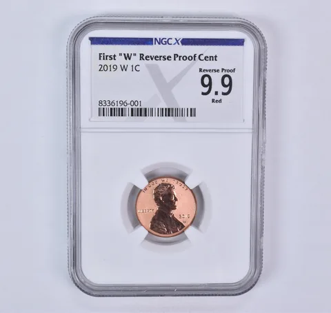 2019-W Lincoln Shield Cent Reverse Proof 9.9 RD NGC X NGCX