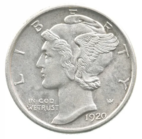 1920-D Mercury Dime *6648