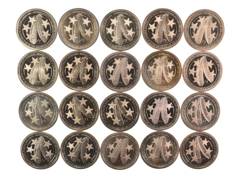 (20) 2021-S Sacagawea $1 Proof ROLL Natives In Military