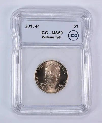2013-P Presidential $1 William Taft MS69 ICG