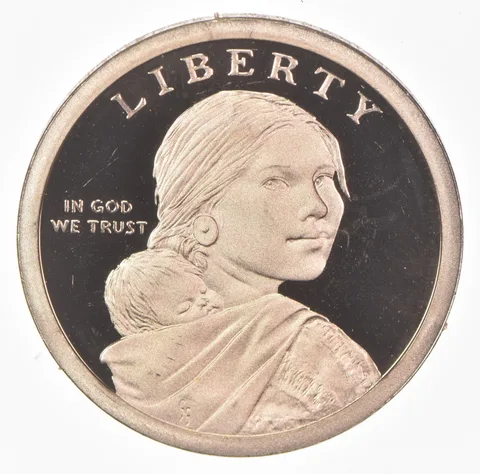 2022-S Sacagawea $1 Proof Ely S Parker Gold Dollar