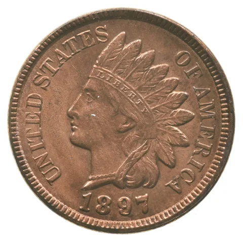 1897 Indian Head Cent *9443