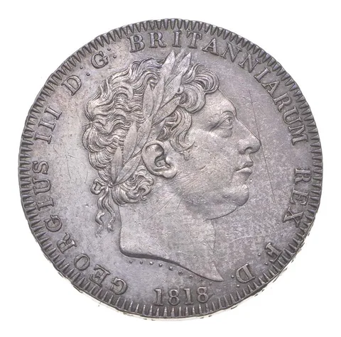 1818 United Kingdom 1 Crown Great Britain *5131