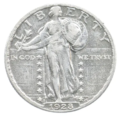1928-S Standing Liberty Quarter *7427
