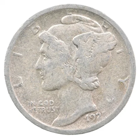 1921-D Mercury Dime *0909