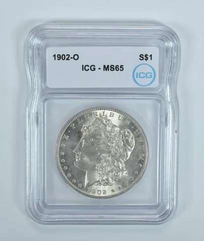 1902-O Morgan Silver Dollar MS65 ICG