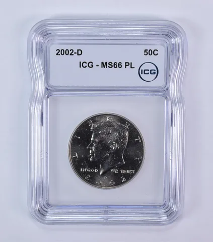 2002-D Kennedy Half Dollar MS66 PL ICG
