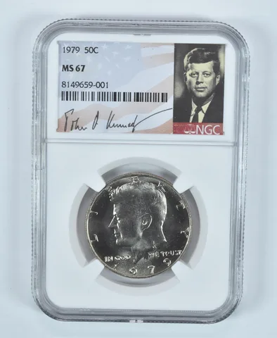 1979 Kennedy Half Dollar MS67 NGC Special Label