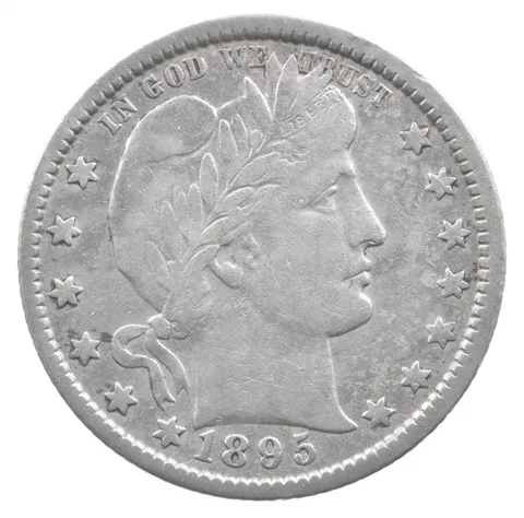 1895-O Barber Quarter a6667