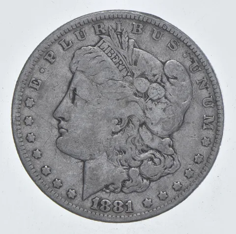 Early - 1881-O Morgan Silver Dollar - 90% US Coin *889