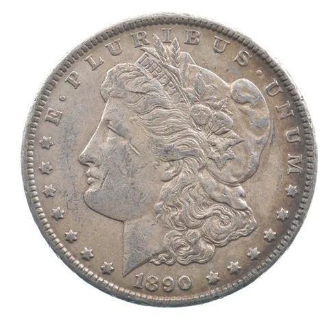 1890-CC Morgan Silver Dollar *4365