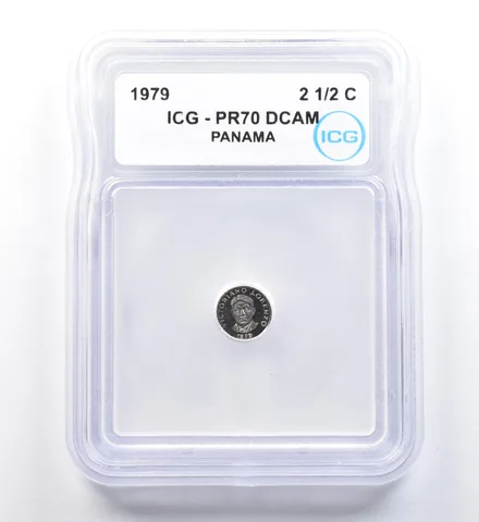 1979 Panama 2 1/2 Centesimos PR70 DCAM ICG *1142