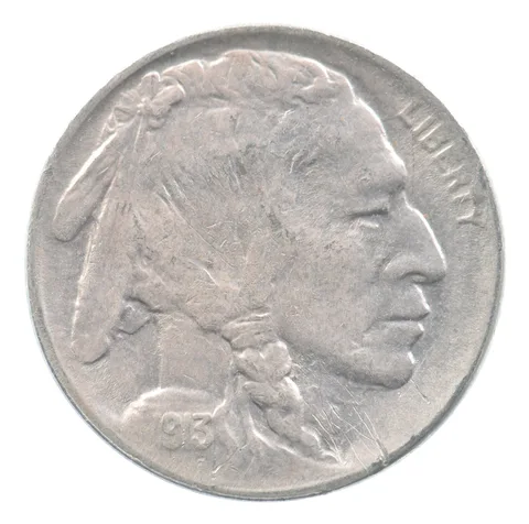 1913 Indian Head Buffalo Nickel a0352