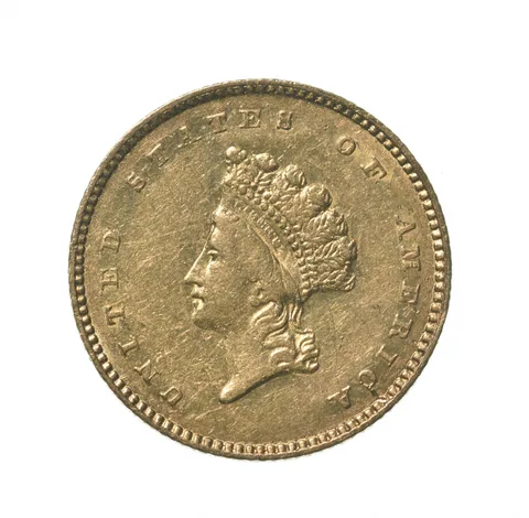 1854 $1 Indian Princess Head Gold Dollar Piece *9290