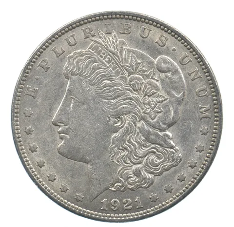 Early - 1921 Morgan Silver Dollar - 90% US Coin *414