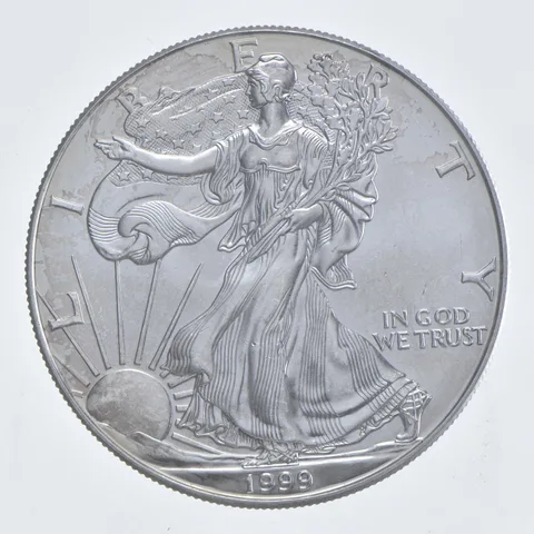 Better Date 1999 American Silver Eagle 1 Troy Oz .999 Fine Silver *211