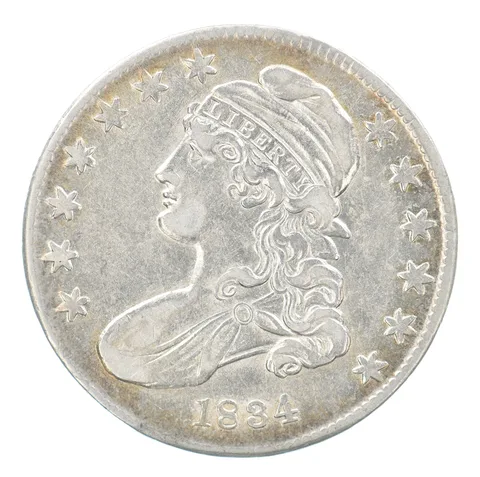 1834 Capped Bust Half Dollar Beautiful Tone *0695