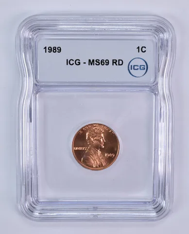 1989 Lincoln Memorial Cent MS69 RD ICG