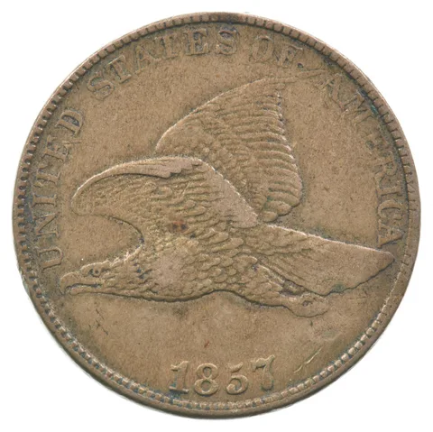 1857 Flying Eagle Cent *5952