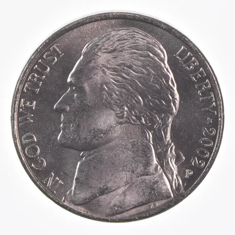 2002-P Jefferson Nickel Unc