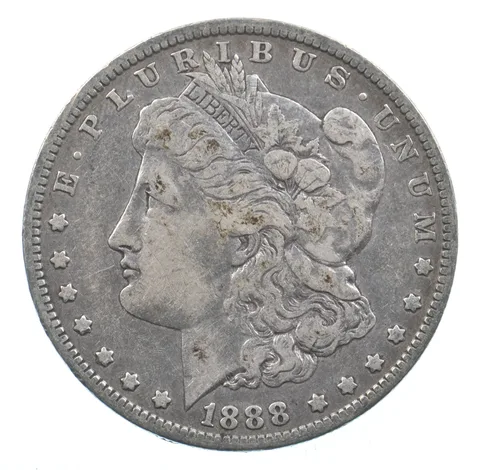 Early - 1888-O Morgan Silver Dollar - 90% US Coin *954