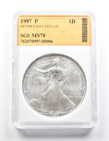 1997 American Silver Eagle *1240