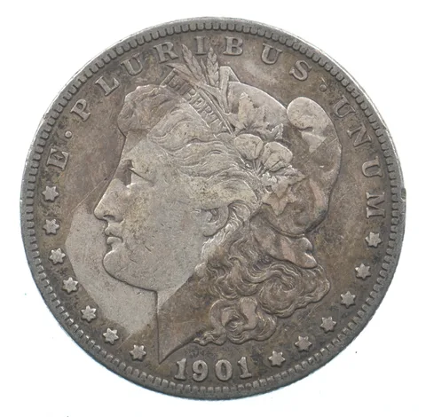 Early - 1901-O Morgan Silver Dollar - 90% US Coin *697