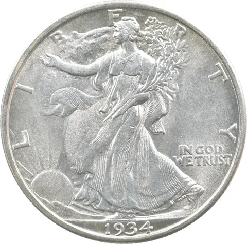 1934 Walking Liberty Half Dollar *6246