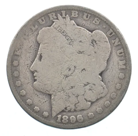 Early - 1896-O Morgan Silver Dollar - 90% US Coin *796