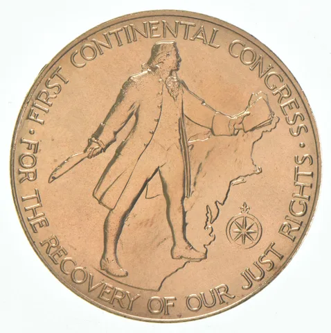 US Mint American Revolution Bicentennial Medals Adams Official Treasury