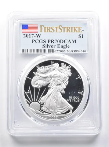 PR70 DCAM 2017-W American Silver Eagle FS PCGS a8405