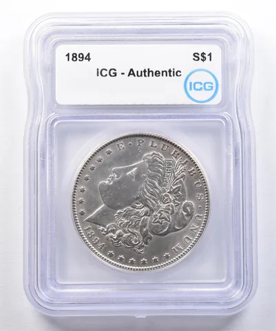 1894 Morgan Silver Dollar ICG Authentic *2416